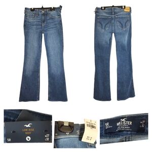 Hollister Women's Classic Blue Bootcut Jeans